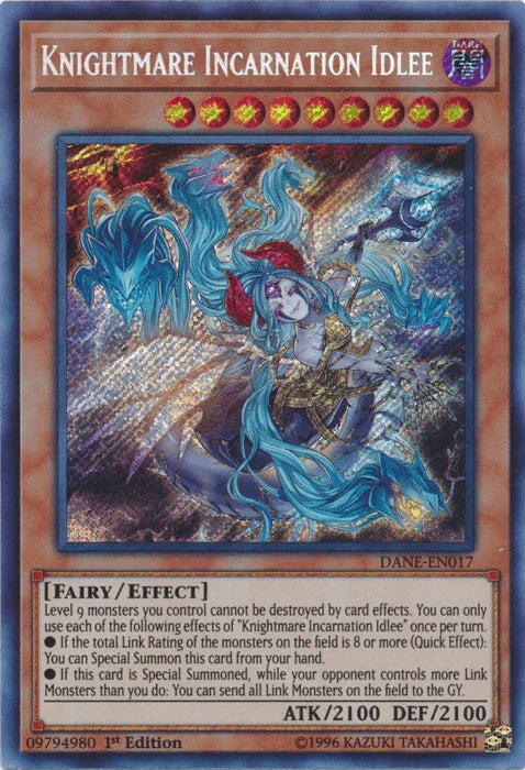 Knightmare Incarnation Idlee [DANE-EN017] Secret Rare - for just $0.25! 