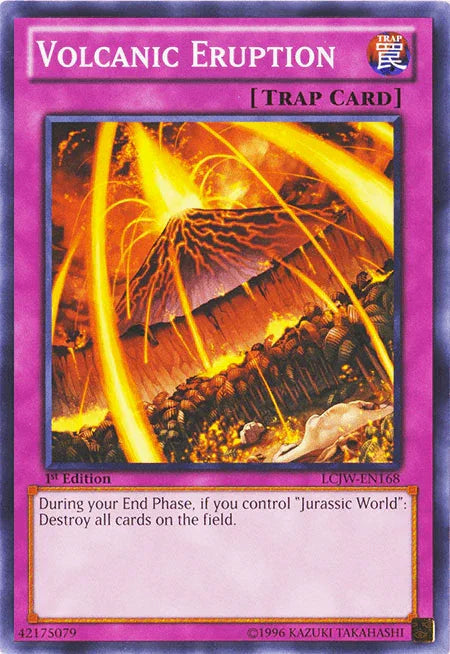 Volcanic Eruption [LCJW-EN168] Common - for just $0.15! 