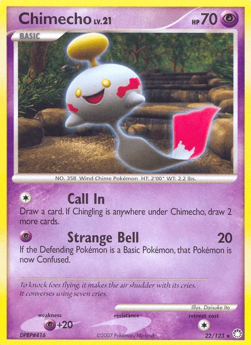 Chimecho (22/123) [Diamond & Pearl: Mysterious Treasures] - for just $0.40! 
