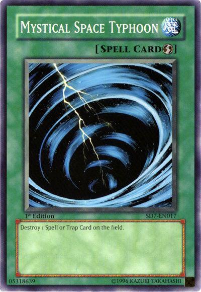 Mystical Space Typhoon [SD7-EN017] Common - for just $0.10! 