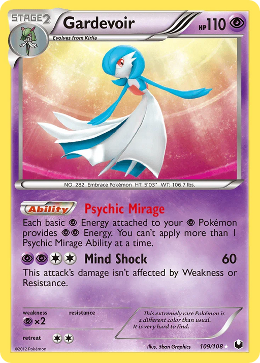 Gardevoir (109/108) [Black & White: Dark Explorers] - for just $277.50! 