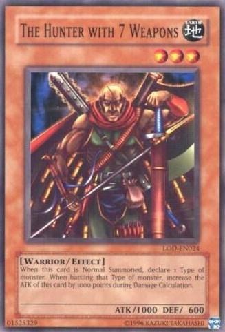 The Hunter with 7 Weapons [LOD-EN024] Common - for just $0.45! 