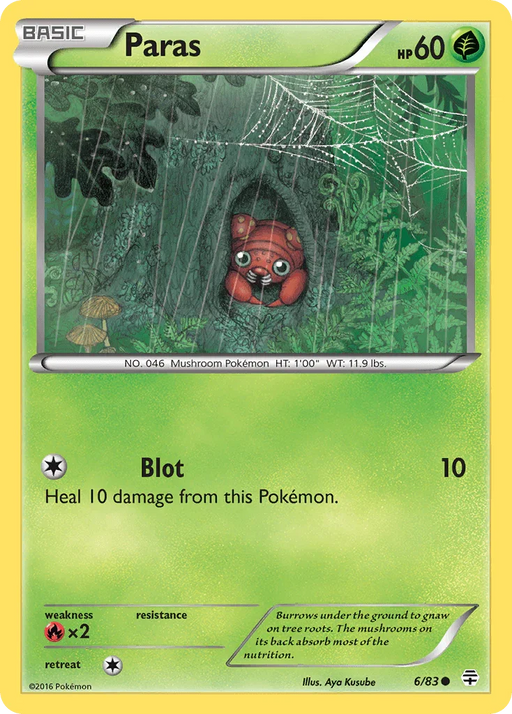 Paras (6/83) [XY: Generations] - for just $0.15! 