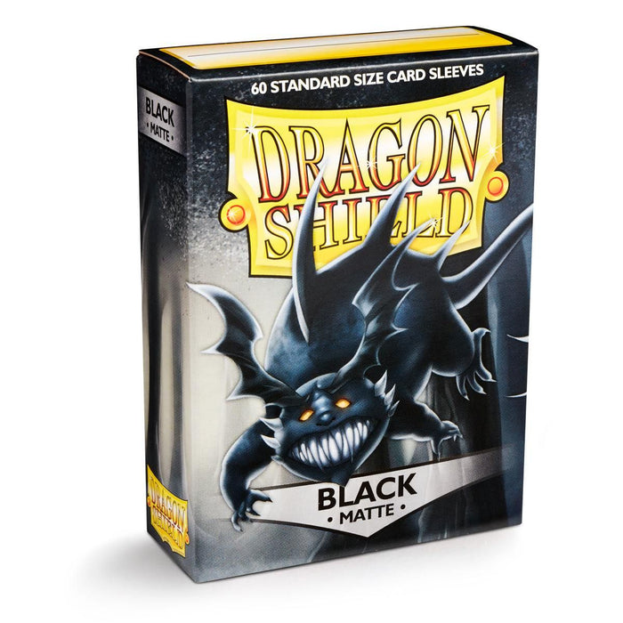 Dragon Shield: Standard 60ct Sleeves - Black (Matte) - Just $0! Shop now at Retro Gaming of Denver