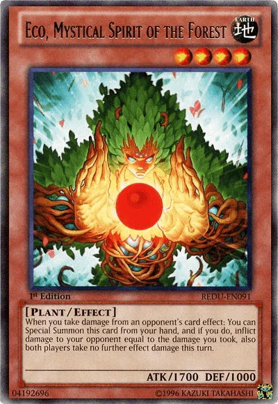 Eco, Mystical Spirit of the Forest [REDU-EN091] Rare - for just $0.10! 