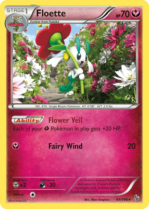 Floette (64/106) [XY: Flashfire] - for just $0.35! 