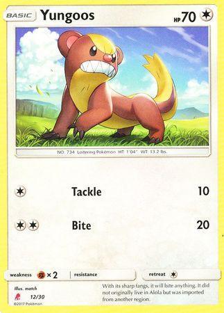 Yungoos (12/30) [Sun & Moon: Trainer Kit - Lycanroc] - for just $0.10! 