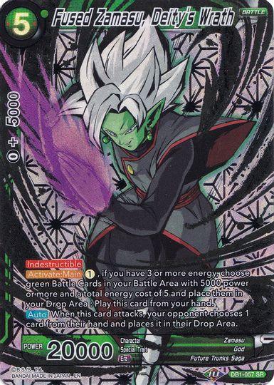 Fused Zamasu, Deity's Wrath (Collector's Selection Vol. 1) (DB1-057) [Promotion Cards] - for just $1.80! 