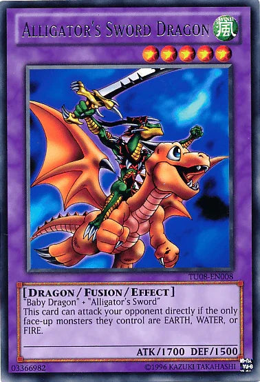 Alligator's Sword Dragon [TU08-EN008] Rare - for just $0.20! 
