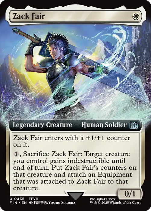 Zack Fair (FIN-435) - FINAL FANTASY: (Extended Art) - for just $1.02! 