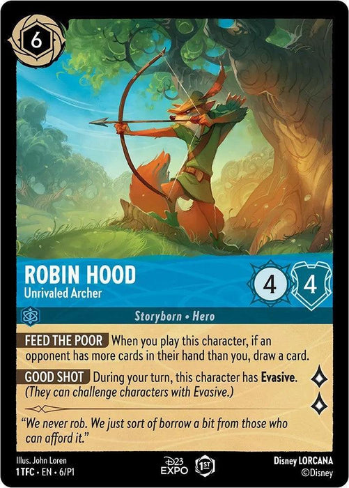 Robin Hood (6) [D23 Promos] - for just $310! 