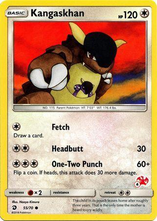 Kangaskhan (55/70) (Charizard Stamp #4) [Battle Academy 2020] - for just $0.15! 
