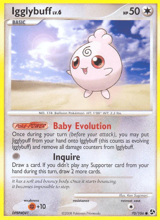 Igglybuff (70/106) [Diamond & Pearl: Great Encounters] - for just $2.60! 