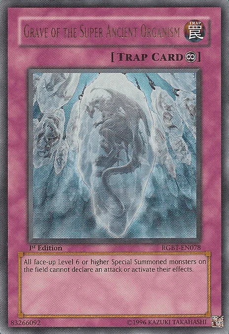 Grave of the Super Ancient Organism [RGBT-EN078] Ultra Rare - for just $0.50! 