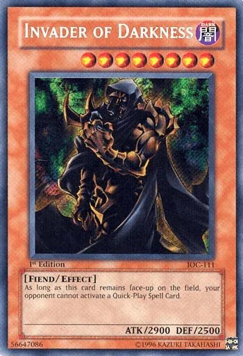 Invader of Darkness [IOC-111] Secret Rare - for just $3.35! 
