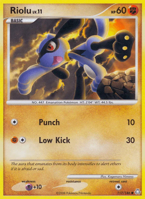 Riolu (117/146) [Diamond & Pearl: Legends Awakened] - for just $0.35! 