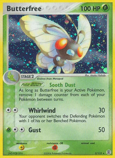 Butterfree (2/112) [EX: FireRed & LeafGreen] - for just $15.30! 