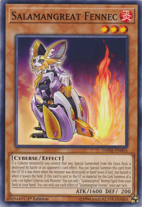 Salamangreat Fennec [DANE-EN003] Common - for just $0.10! 