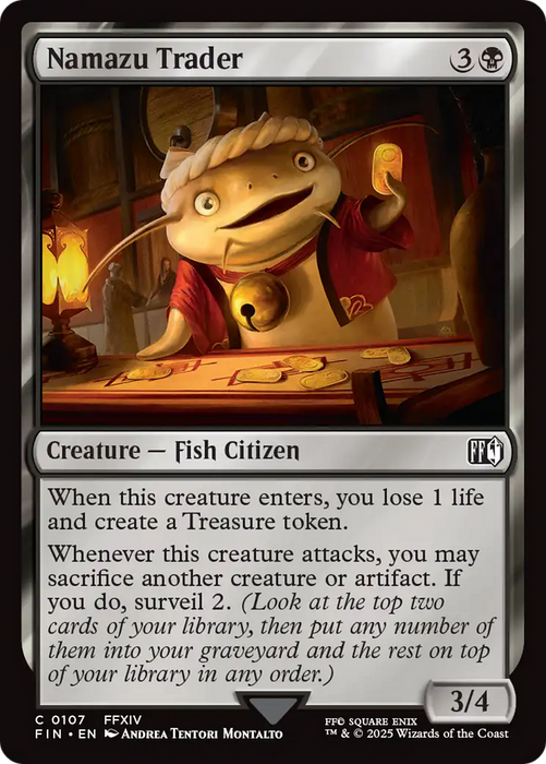 Namazu Trader (FIN-107) - FINAL FANTASY - for just $0.02! 