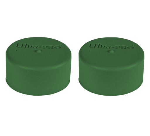 Ultra PRO: Playmat Tube Caps - Standard Green (2-Pack) - Just $0! Shop now at Retro Gaming of Denver