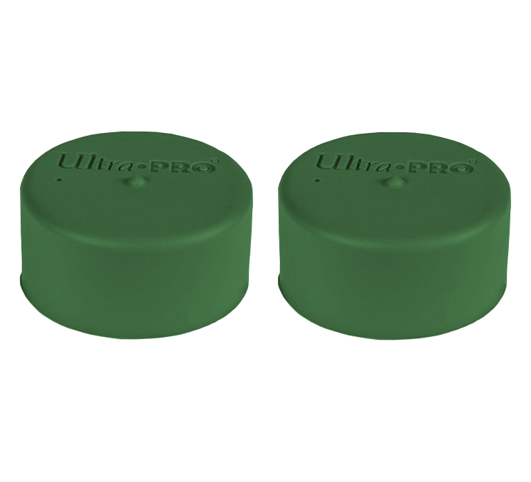 Ultra PRO: Playmat Tube Caps - Standard Green (2-Pack) - Just $0! Shop now at Retro Gaming of Denver