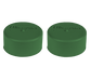 Ultra PRO: Playmat Tube Caps - Standard Green (2-Pack) - Just $0! Shop now at Retro Gaming of Denver