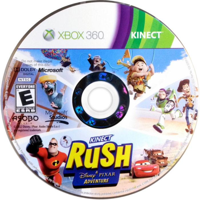 Kinect Rush: Disney Pixar Adventure – Xbox 360 (X360) - for just $0! 