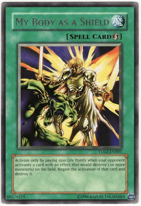 My Body as a Shield [TU02-EN007] Rare - for just $2.80! 