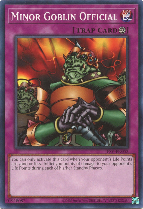 Minor Goblin Official (25th Anniversary) [PSV-EN052] Common - for just $0.10! 