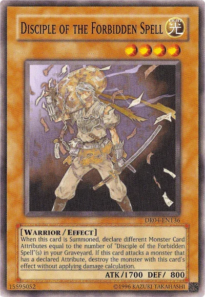 Disciple of the Forbidden Spell [DR04-EN136] Common - for just $0.30! 