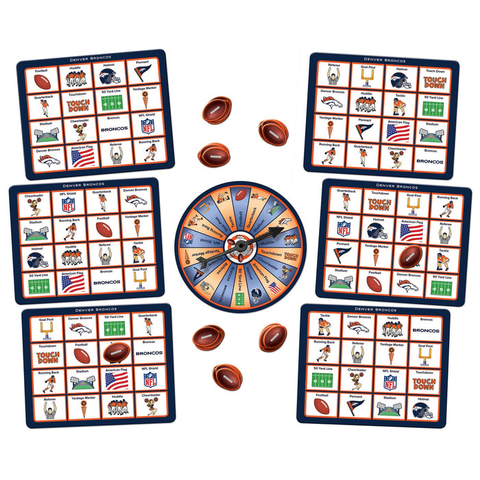 Denver Broncos Bingo Game - Just $7.99! Shop now at Retro Gaming of Denver