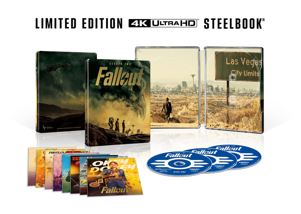 Fallout: Complete Second Season - Limited Edition Steelbook (4K Ultra HD) - for just $54.99! 