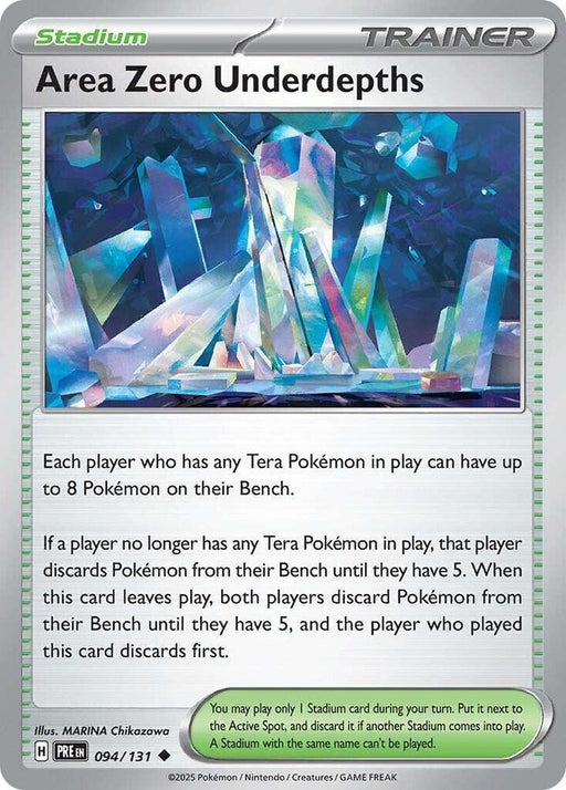 Area Zero Underdepths (094/131) [Scarlet & Violet: Prismatic Evolutions] - for just $0.10! 