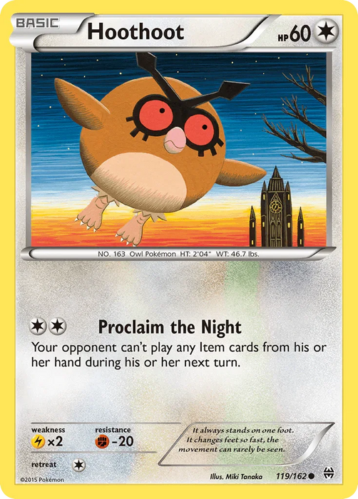 Hoothoot (119/162) [XY: BREAKthrough] - for just $0.10! 