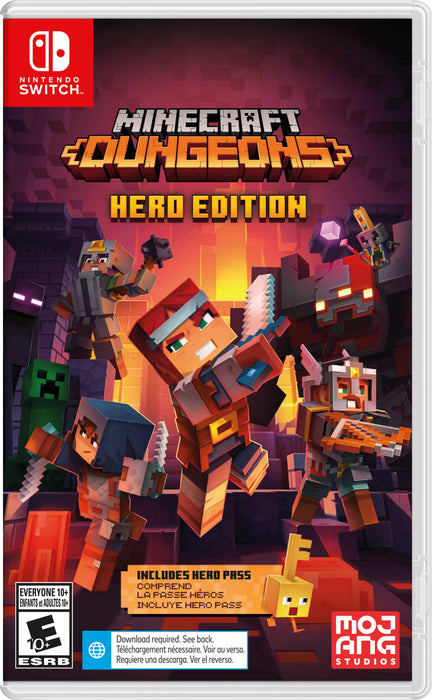 Minecraft Dungeons Hero Edition (Nintendo Switch) - for just $19.99! 