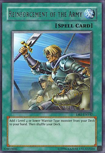 Reinforcement of the Army [DB2-EN147] Rare - for just $0.70! 