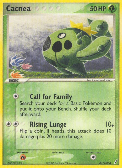 Cacnea (47/100) [EX: Crystal Guardians] - for just $0.35! 