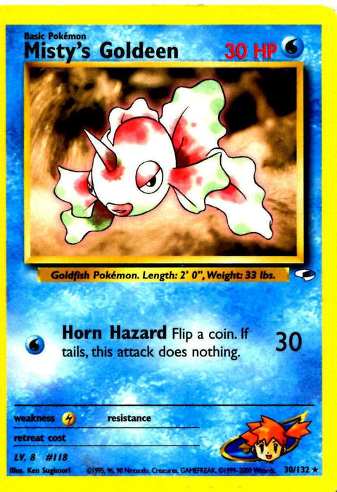 Misty's Goldeen (30/132) [Gym Heroes Unlimited] - for just $2.40! 