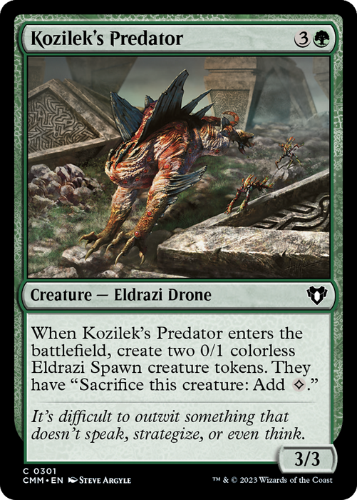 Kozilek's Predator (CMM-301) - Commander Masters - for just $0.03! 