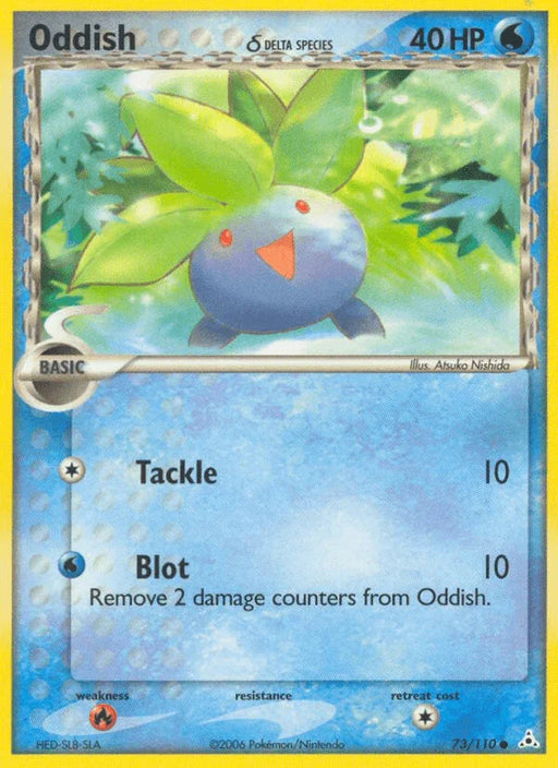 Oddish (73/110) (Delta Species) [EX: Holon Phantoms] - for just $0.65! 