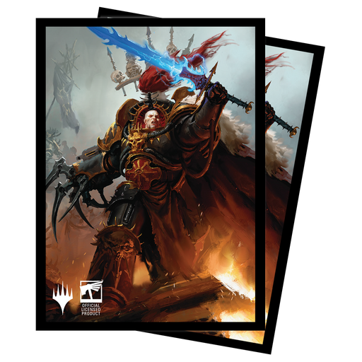 Ultra PRO: Standard 100ct Sleeves - Warhammer 40k Commander Deck (Abaddon the Despoiler) - Just $0! Shop now at Retro Gaming of Denver