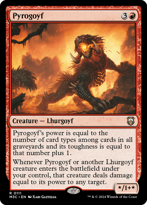Pyrogoyf (M3C-111) - Modern Horizons 3 Commander - for just $0.49! 