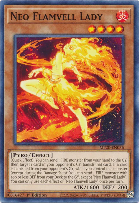 Neo Flamvell Lady [MP20-EN056] Common - for just $0.10! 