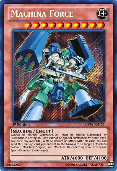 Machina Force [LCYW-EN171] Secret Rare - for just $11.85! 