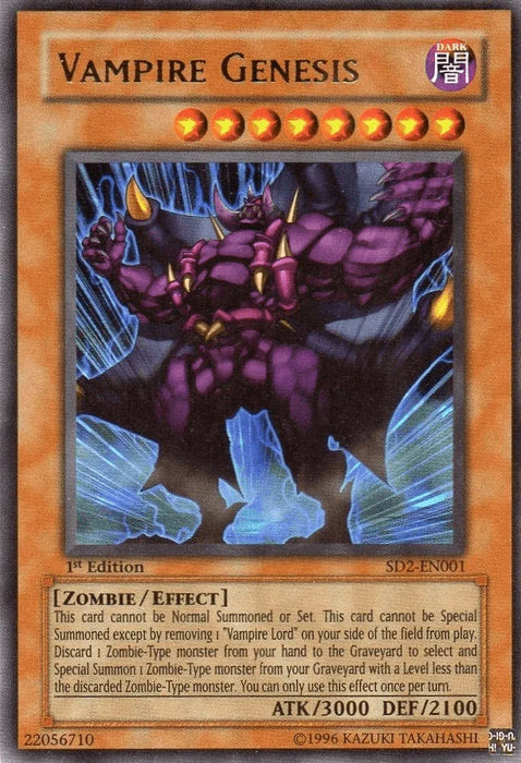 Vampire Genesis [SD2-EN001] Ultra Rare - for just $0.25! 