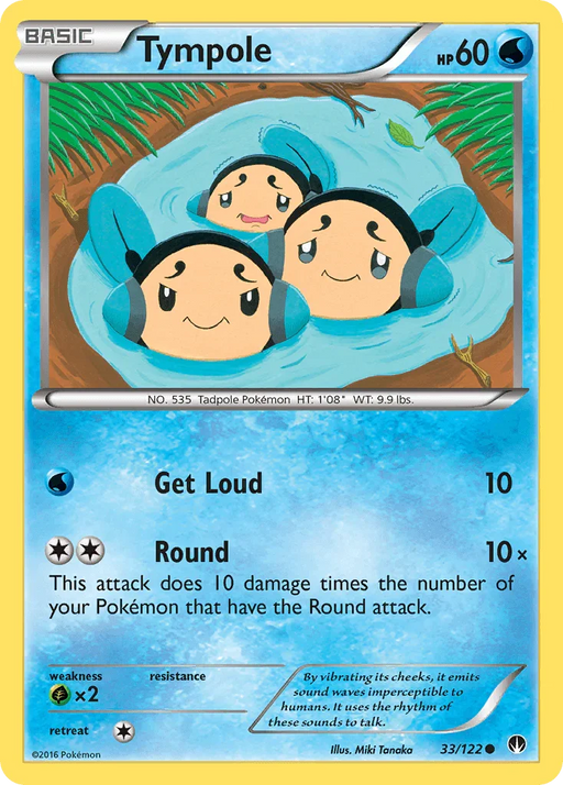 Tympole (33/122) [XY: BREAKpoint] - for just $0.10! 
