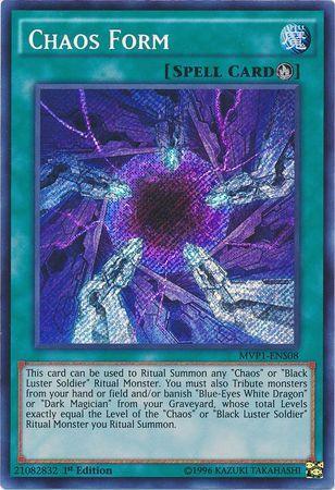 Chaos Form [MVP1-ENS08] Secret Rare - for just $0.95! 