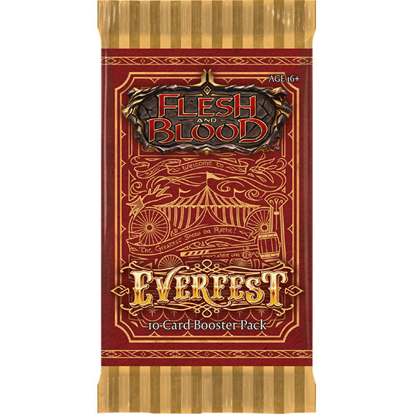 Flesh and Blood - Everfest First Printing Booster Pack - for just $4.50! 