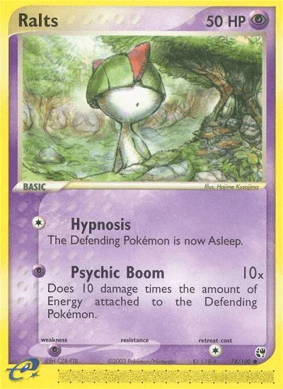 Ralts (74/100) [EX: Sandstorm] - for just $0.75! 