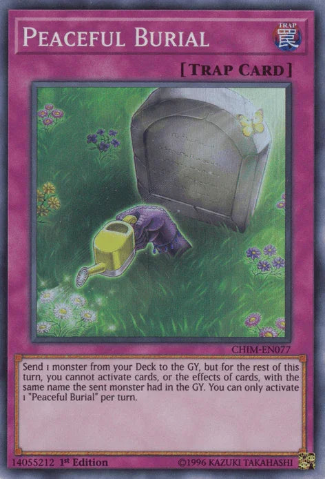 Peaceful Burial [CHIM-EN077] Super Rare - for just $0.10! 